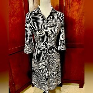 Classy, Casual Animal Print Dress Size S